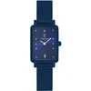 Image de Montre Femme Ariane Bleu Cadran Bleu Bracelet Acier Milanais Bleu 12 Mm