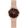Image de Montre Pierre Lannier  Montre Femme MULTIPLES Chocolat Acier milanais Doré-rose P30118339