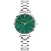 Image de Montre Femme Chouquette ArgentÃ© Cadran Vert Bracelet Acier ArgentÃ© 12 Mm
