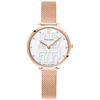 Image de Montre Pierre Lannier  Montre Femme COEUR BATTANT Blanc Acier milanais Doré-rose P30118348