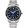 Image de Montre Homme Inti ArgentÃ© Cadran Bleu Bracelet Acier ArgentÃ© 22 Mm