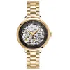 Image de Montre Femme Automatic DorÃ© Cadran Gris Bracelet Acier DorÃ© 14 Mm