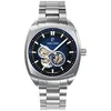 Image de Montre Homme Arcadius ArgentÃ© Cadran Bleu Bracelet Acier ArgentÃ© 22 Mm