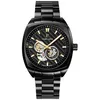 Image de Montre Homme Arcadius Noir Cadran Noir Bracelet Acier Noir 22 Mm