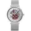 Image de Montre Homme Cathedrale ArgentÃ© Cadran ArgentÃ© Bracelet Acier Milanais ArgentÃ© 20 Mm