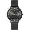 Image de Montre Pierre Lannier  Montre Homme INTI Noir Acier milanais Noir P24354213