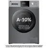 Image de Lave-linge hublot - CONTINENTAL EDISON - CELL8140IS1 - 8kg - Moteur induction - 60 cm - 1400 trs/min - Silver