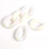 Image de Maillon 20 x 28 mm Acétate Blanc Irisé AB - 6 pcs