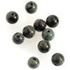 Image de Perle Naturelle Ronde 6 mm Jaspe Vert - 10 pcs