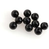 Image de Perle Naturelle Ronde 6 mm Onyx Noir - 10 pcs