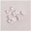 Image de Perle Naturelle Ovale 6 x 8 mm Cristal de Roche - 10 pcs