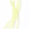 Image de Perles de Bohème sur Fil - Facettées Jaune Transparent 2 x 4 mm