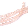 Image de Perles de Bohème sur Fil - Facettées Rose Transparent 2 x 4 mm