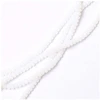 Image de Perles de Bohème sur Fil - Facettées Blanc Polaire