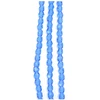 Image de Perles de Bohème sur Fil - Rondes Facettées Bleu Électrique Transparent 4 mm