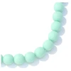 Image de Perles de Bohème sur Fil - Rondes 8 mm Vert Menthe Mat