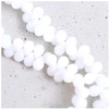 Image de Perles de Bohème sur Fil - Goutte 5 x 7 mm Blanc