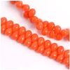 Image de Perles de Bohème sur Fil - Goutte 5 x 7 mm Corail