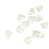 Image de Pendentif Coeur Argenté 925 - 4 pcs