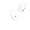 Image de Boucle d'oreille Pour Cabochon Ovale 8 x 10 mm Argenté 925 - 2 pcs