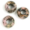 Image de Perle Naturelle Donuts 14 mm Rhodonite