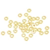 Image de Perle Rondelle 4 mm Doré à l'or fin 24K - 10 pcs