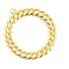Image de Pendentif Gourmette Rond Doré à l'or fin 24K