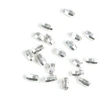 Image de Perle Ovale Facettée Argenté 925 - 10 pcs