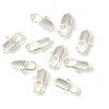 Image de Fermoir Mousqueton Ovale 11,7 mm Argenté 925 5 pcs