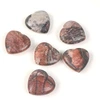 Image de Perle Naturelle Coeur de Jaspe 19,5 x 20 mm