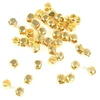 Image de Perle Cube 2 mm Doré à l'or fin 24K - 10 pcs
