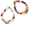Image de Pendentif Goutte 32 x 42 mm Acétate Colorfull - 2 pcs