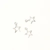 Image de Pendentif Étoiles Argenté 925 - 6 pcs