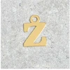 Image de Pendentif Lettre Z - Argent Massif 925 Doré à l'or 24K