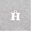 Image de Pendentif Lettre H - Argent Massif 925