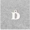 Image de Pendentif Lettre D - Argent Massif 925