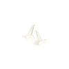 Image de Clou d'oreille Plateau Rond 6 mm à coller Argenté 925 - 4 pcs