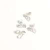 Image de Pendentif Fleur Orchidée Argenté 925 - 4 pcs