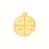 Image de Pendentif Talisman Doré à l'or fin 24K