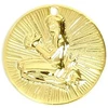 Image de Pendentif Signe Astrologique Vierge Doré à l'or fin 24K