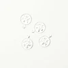 Image de Pendentif Ajouré Argenté 925 - 4 pcs