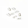 Image de Embout de Cordon Rond 2 mm Argenté 925 - 8 pcs