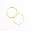 Image de Connecteur Anneau 20 mm Doré à l'or fin 24K - 6 pcs