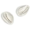 Image de Coquillage Cauris 12 x 8 mm Argenté 925 - 4 pcs