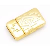 Image de Fermoir aimanté Pour Lanière 10 mm Rectangle Boho Doré
