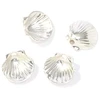 Image de Pendentif Coquillage 7,7 x 8 mm Argenté 925 - 2 pcs