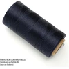Image de Fil ciré Linhasita pour Micro Macramé 0,5 mm x 10 m Bleu marine