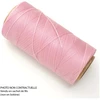 Image de Fil ciré Linhasita pour Micro Macramé 0,5 mm x 10 m Rose Parme