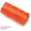 Image de Fil ciré Linhasita pour Micro Macramé 0,5 mm x 10 m Corail rose