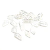 Image de Perle Naturelle Pointe Facettée Cristal de Roche - 4 pcs